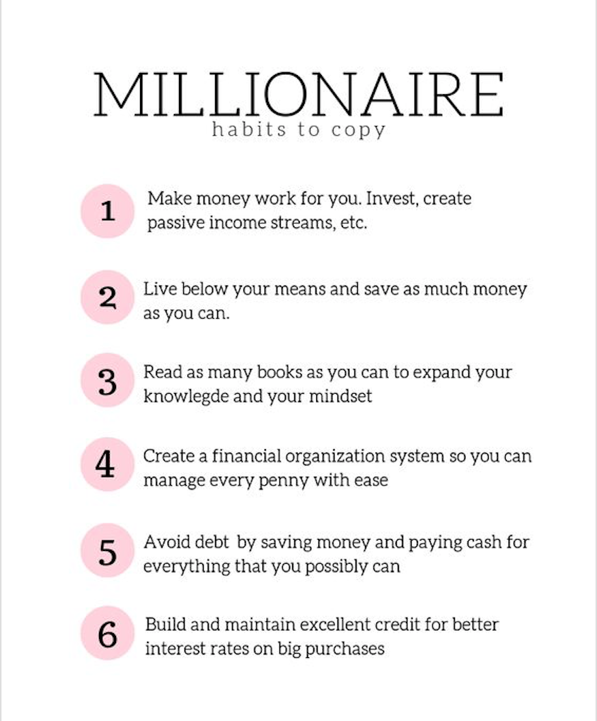 Millionaire Habits
